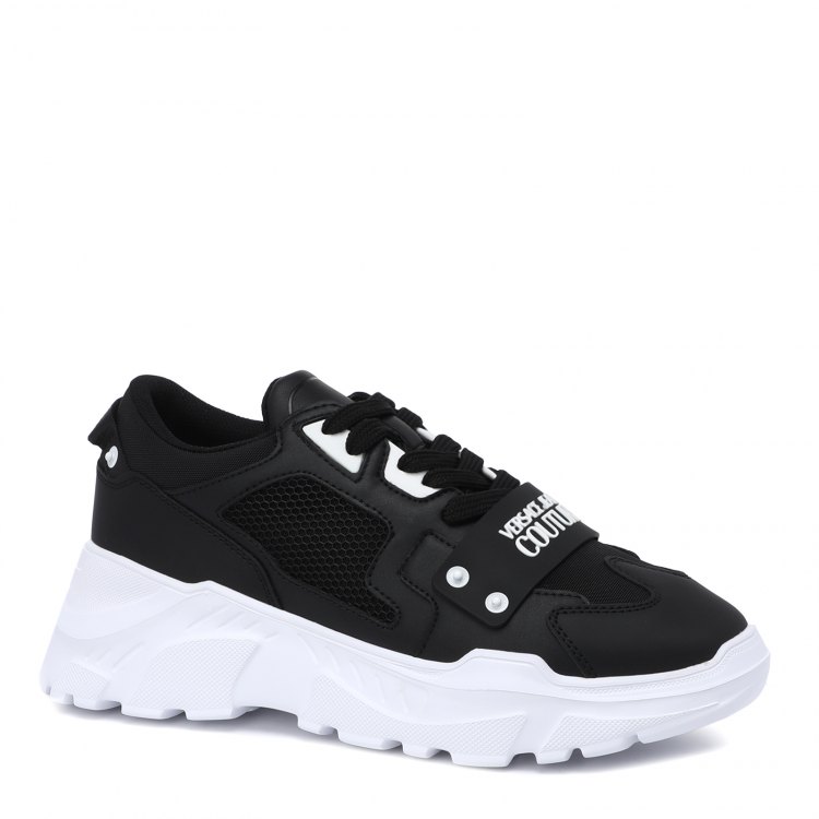 фото Кроссовки мужские versace jeans 71ya3sc4 черные 43 eu