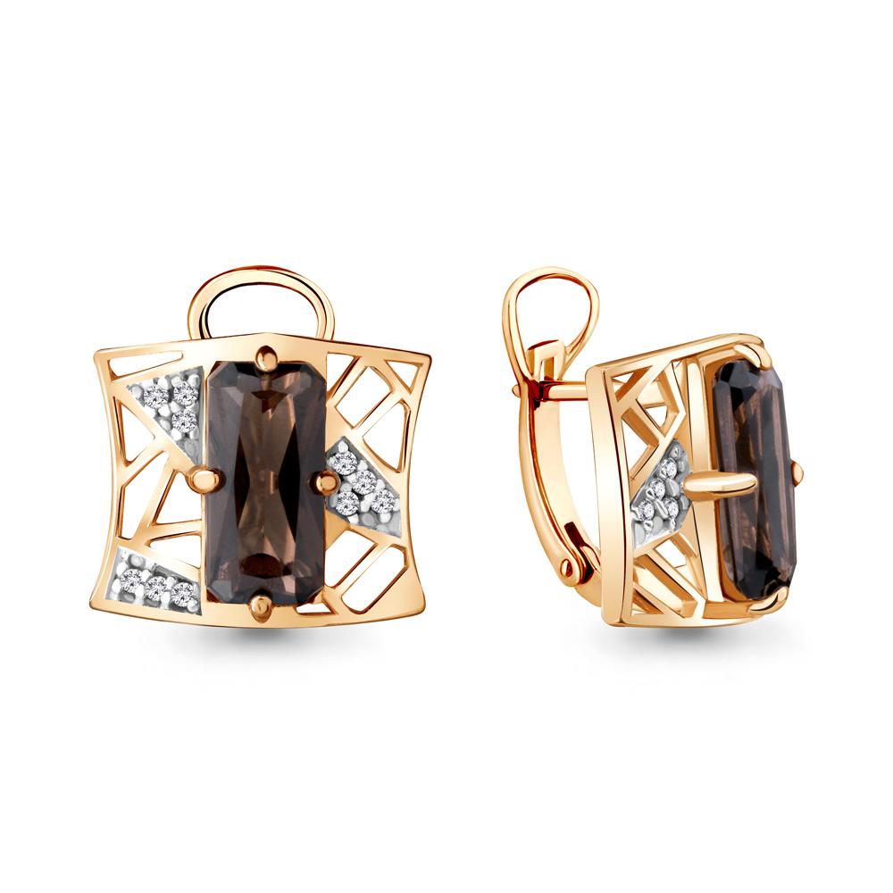 Серьги из серебра с кварцем Aquamarine 4479401А_925_з, 4479401А_925_з 
Серьги из серебра с кварцем Aquamarine 4479401А_925_з, 4479401А_925_з