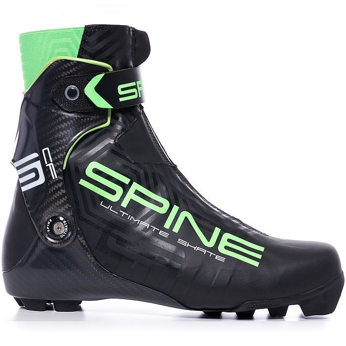Лыжные ботинки SPINE NNN Ultimate Skate (599-M SCF (Bl/Gr)) (черный/зеленый) (44), Ultimate Skate
Лыжные ботинки SPINE NNN Ultimate Skate (599-M SCF (Bl/Gr)) (черный/зеленый) (44), Ultimate Skate
