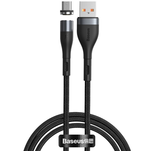 Baseus Zinc Magnetic Safe Fast Charging Data Cable USB to Micro 2.1A 1m Gray+Black, Zinc Magnetic to Micro
Baseus Zinc Magnetic Safe Fast Charging Data Cable USB to Micro 2.1A 1m Gray+Black, Zinc Magnetic to Micro