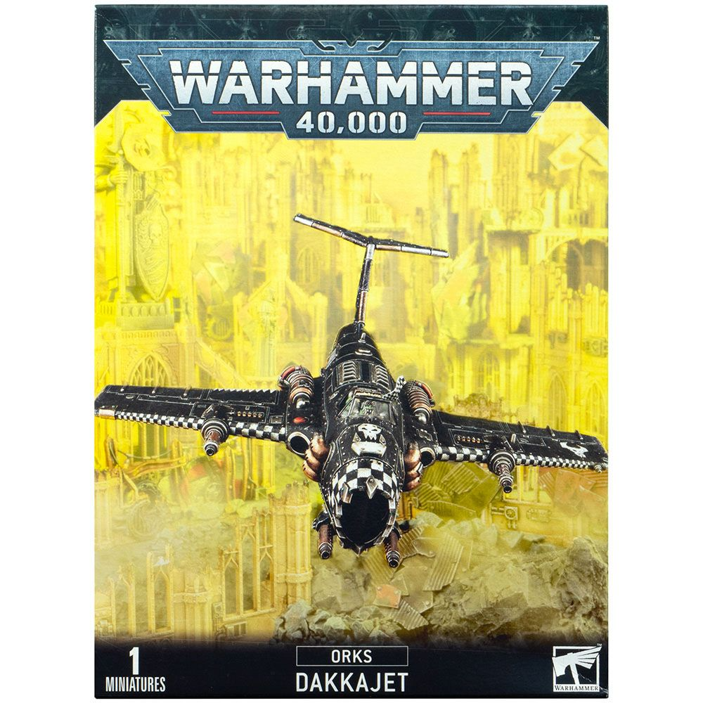 Миниатюры для игры Games Workshop Warhammer 40000: Orks - Dakkajet 50-32, Orks - Dakkajet
Миниатюры для игры Games Workshop Warhammer 40000: Orks - Dakkajet 50-32, Orks - Dakkajet