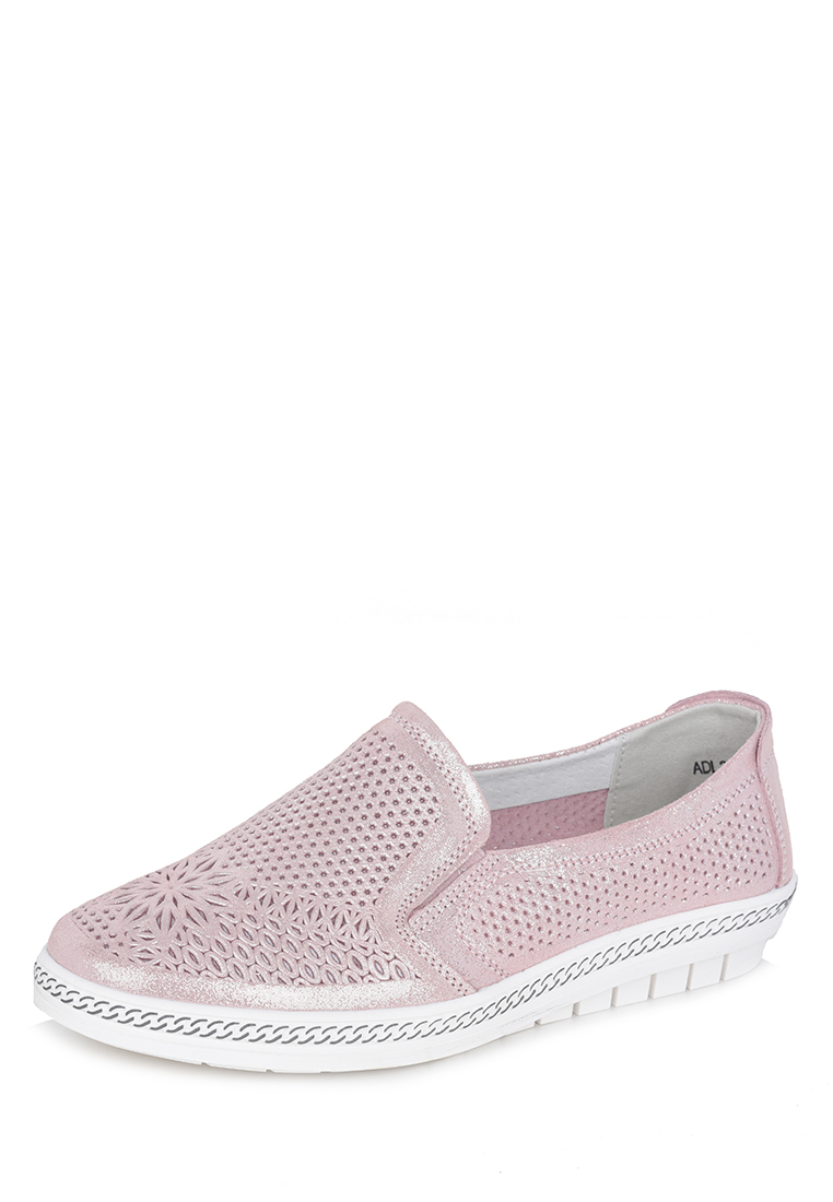 фото Слипоны женские alessio nesca adl21ss-112 розовые 41 ru