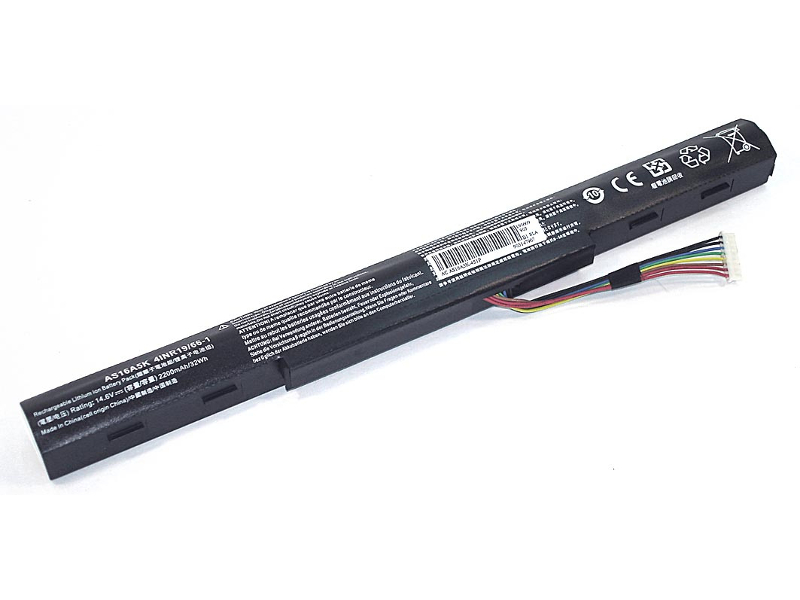 Аккумулятор Vbparts для Acer Aspire E15 AS16A5K-4S1P 14.6V 2200mAh OEM 065031, Acer Aspire E15
Аккумулятор Vbparts для Acer Aspire E15 AS16A5K-4S1P 14.6V 2200mAh OEM 065031, Acer Aspire E15