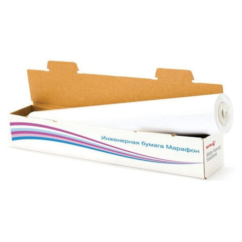 Рулон для плоттера Xerox 112951 Marathon 450L90238M 594х150 м, 75 г/м2, белизна CIE 164%, Белый
Рулон для плоттера Xerox 112951 Marathon 450L90238M 594х150 м, 75 г/м2, белизна CIE 164%, Белый