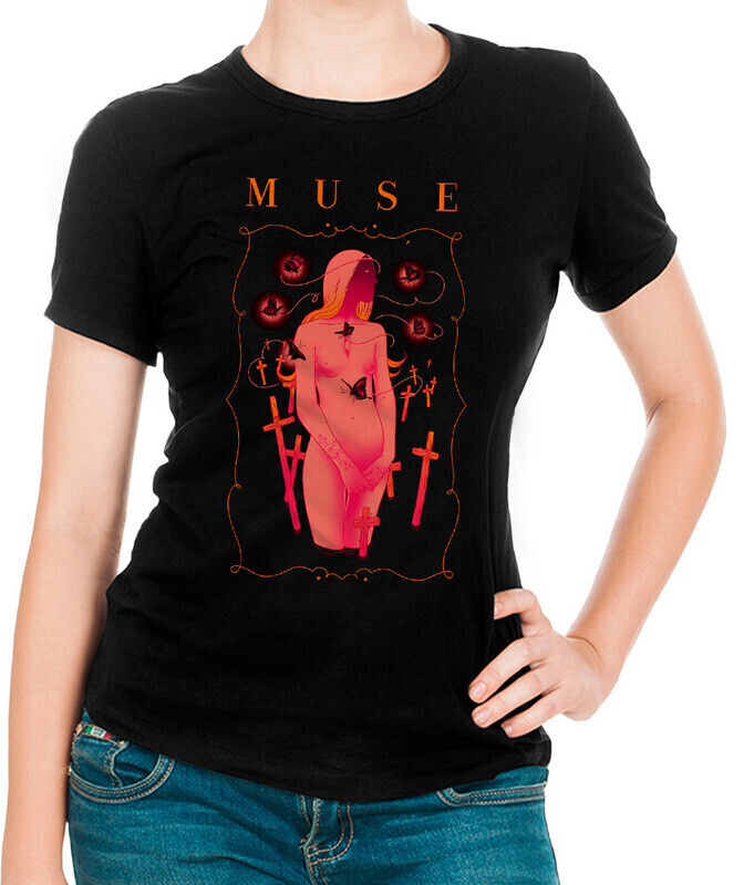 Футболка женская Dream Shirts Muse Женская 50007561 черная 2XL, "Muse" Женская 50007561
Футболка женская Dream Shirts Muse Женская 50007561 черная 2XL, "Muse" Женская 50007561