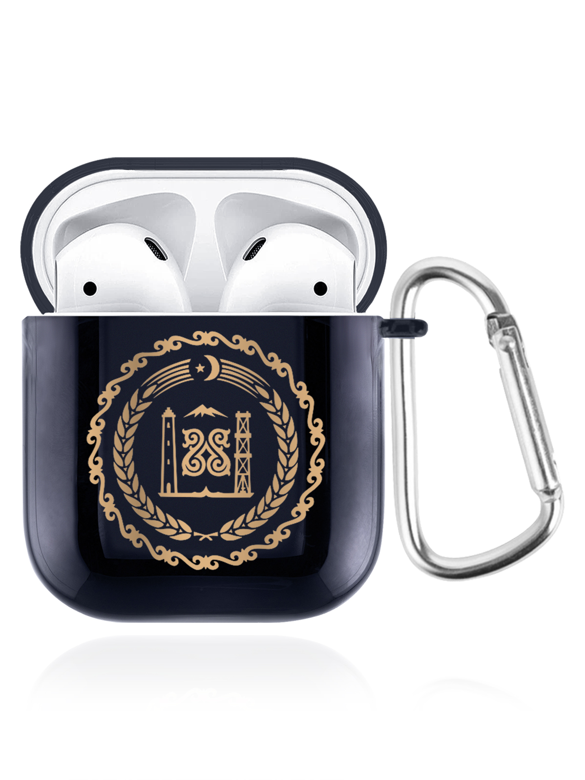 Чехол SignumCase для Apple AirPods Герб Чечни темно-синий, Золотистый;синий, Герб Чечни
Чехол SignumCase для Apple AirPods Герб Чечни темно-синий, Золотистый;синий, Герб Чечни