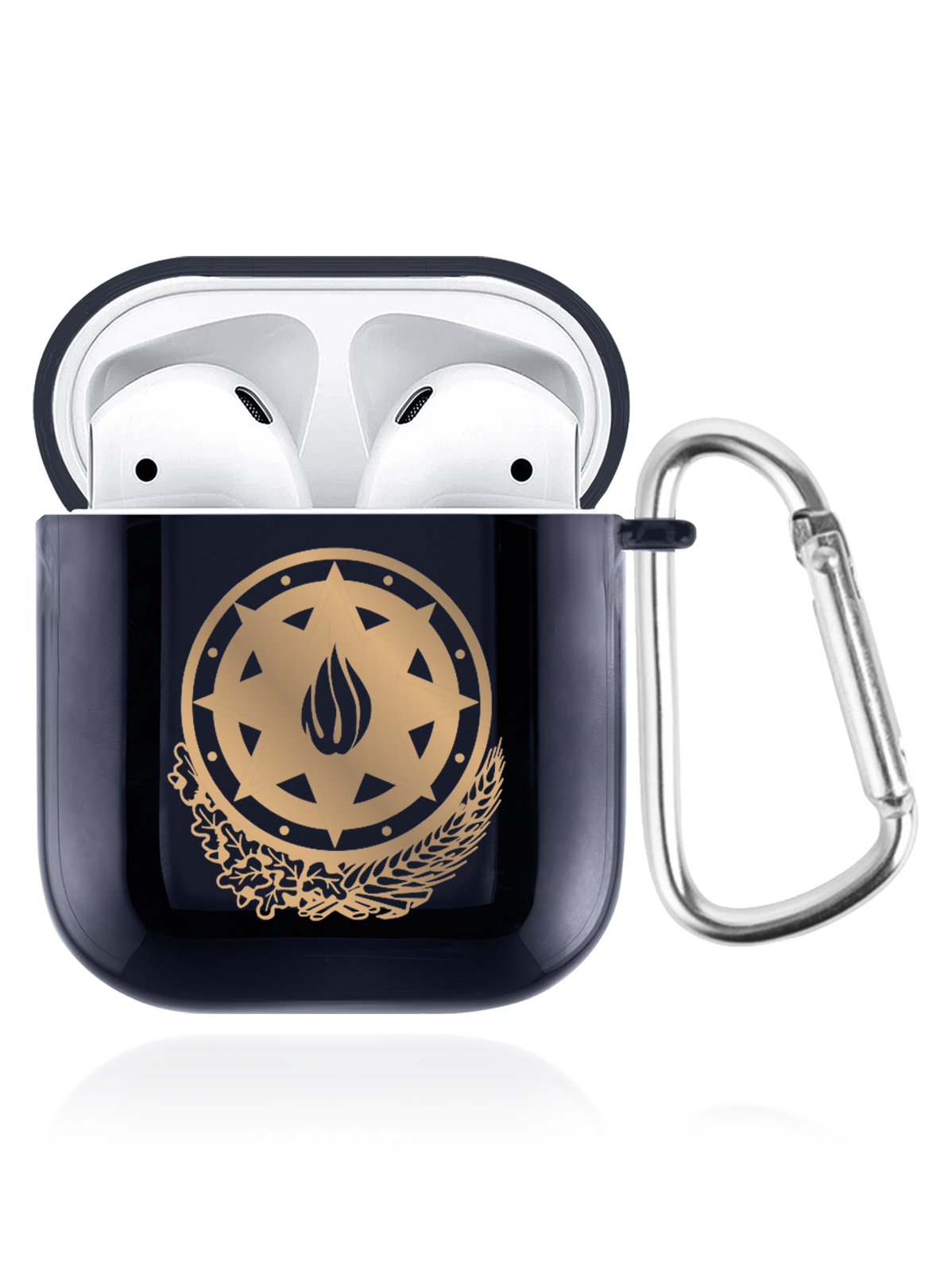 Чехол SignumCase для Apple AirPods 2 Герб Азербайджана темно-синий, Золотистый;синий, Герб Азербайджана
Чехол SignumCase для Apple AirPods 2 Герб Азербайджана темно-синий, Золотистый;синий, Герб Азербайджана