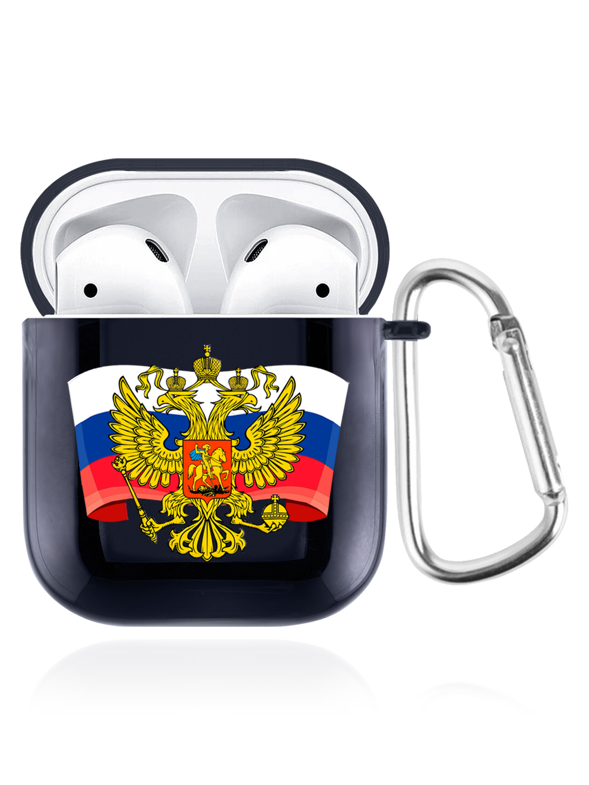 Чехол SignumCase для Apple AirPods 2 Герб России темно-синий, Разноцветный, Герб России
Чехол SignumCase для Apple AirPods 2 Герб России темно-синий, Разноцветный, Герб России