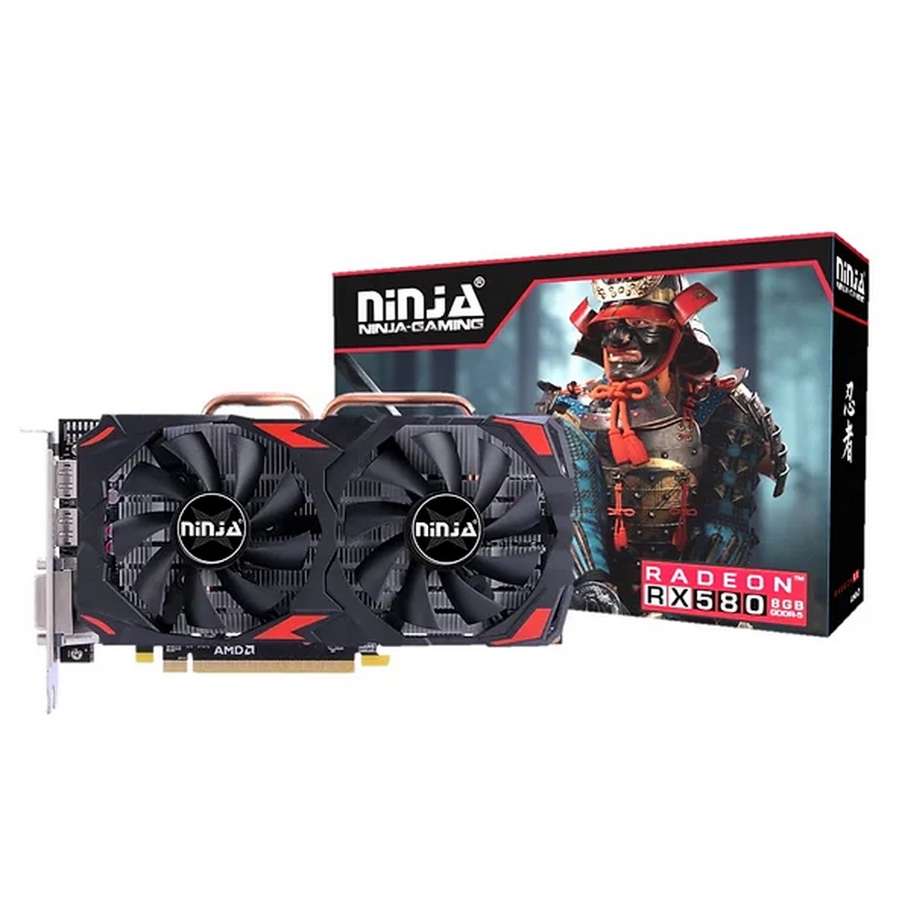 Видеокарта Sinotex Ninja AMD Radeon RX 580 (AFRX58085F), Черный, Radeon RX 580
Видеокарта Sinotex Ninja AMD Radeon RX 580 (AFRX58085F), Черный, Radeon RX 580