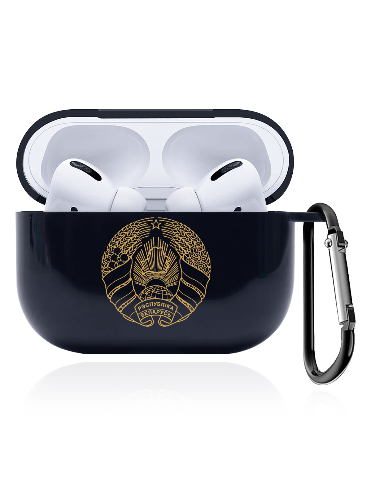 Чехол SignumCase для Apple AirPods Pro Герб Белоруссии темно-синий, Золотистый;синий, Герб Белоруссии
Чехол SignumCase для Apple AirPods Pro Герб Белоруссии темно-синий, Золотистый;синий, Герб Белоруссии
