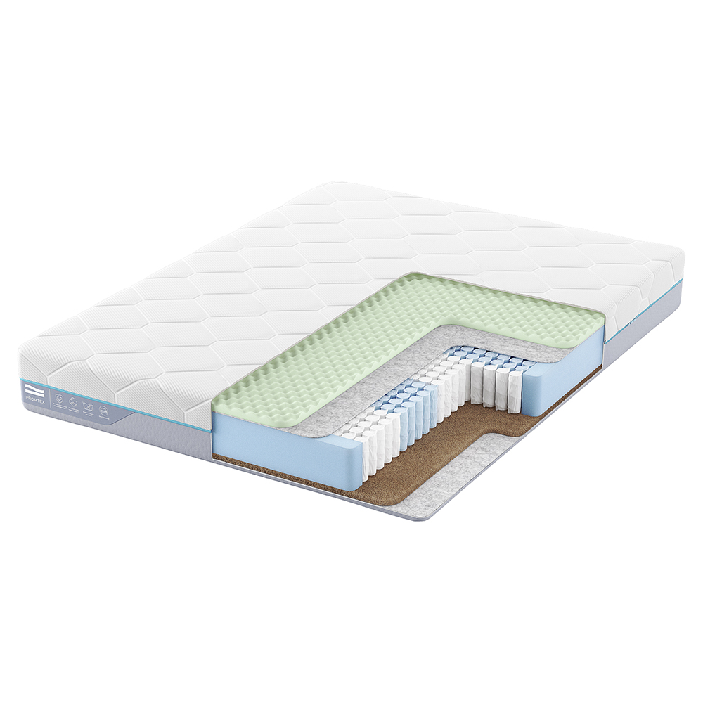 Матрас анатомический Promtex Multipacket Combi M 140x200 независимые пружины, Белый, Combi M
Матрас анатомический Promtex Multipacket Combi M 140x200 независимые пружины, Белый, Combi M