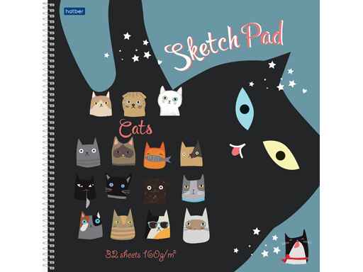 Тетрадь Premium SketchBook 32л А3ф 290х290мм 160г/кв.м без линовки на пластик.спирали за
Тетрадь Premium SketchBook 32л А3ф 290х290мм 160г/кв.м без линовки на пластик.спирали за