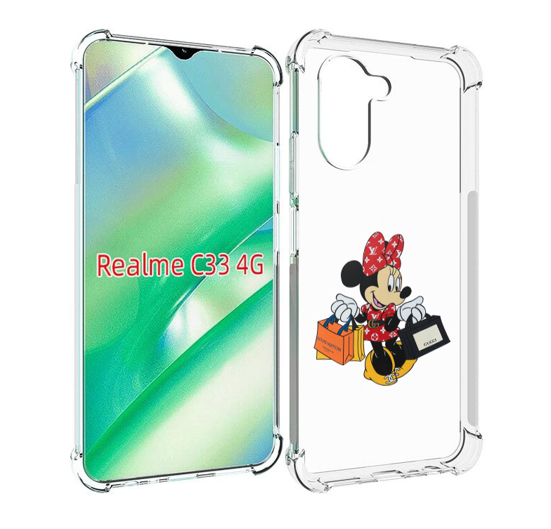 Чехол MyPads модная-девочка-из-микки-мауса женский для Realme C33 4G, Прозрачный, Tocco
Чехол MyPads модная-девочка-из-микки-мауса женский для Realme C33 4G, Прозрачный, Tocco