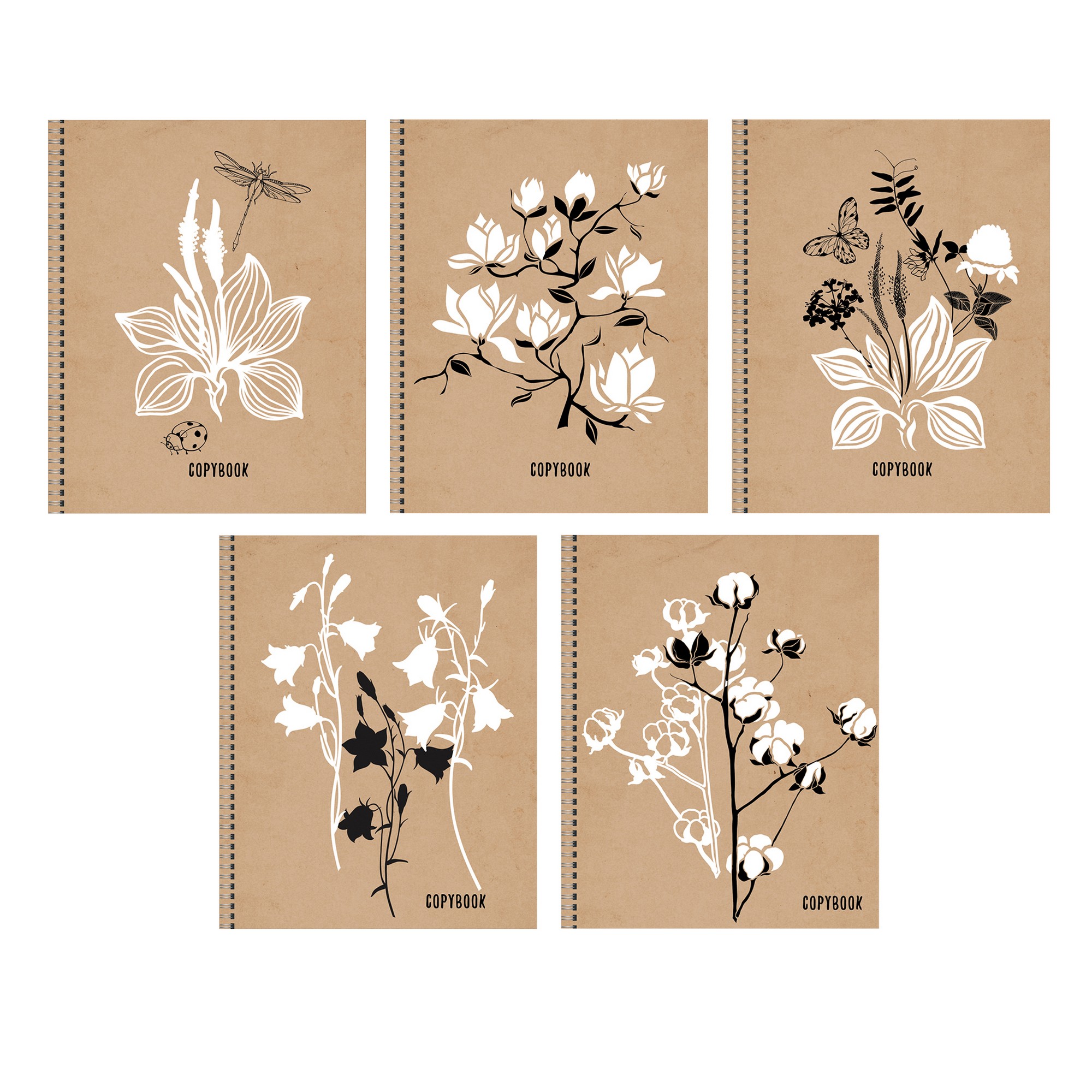 Тетрадь Unnika Land Белые цветы (А5, 48л, гребень, клетка) ТСП486853
Тетрадь Unnika Land Белые цветы (А5, 48л, гребень, клетка) ТСП486853