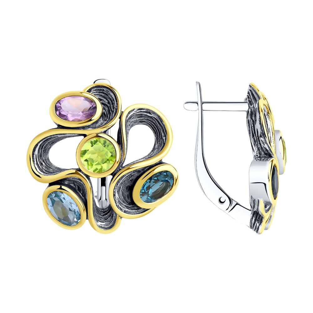 Серьги женские из серебра Diamant 95-320-00374-1, хризолит/топаз/аметист, 95-320-00374-1
Серьги женские из серебра Diamant 95-320-00374-1, хризолит/топаз/аметист, 95-320-00374-1