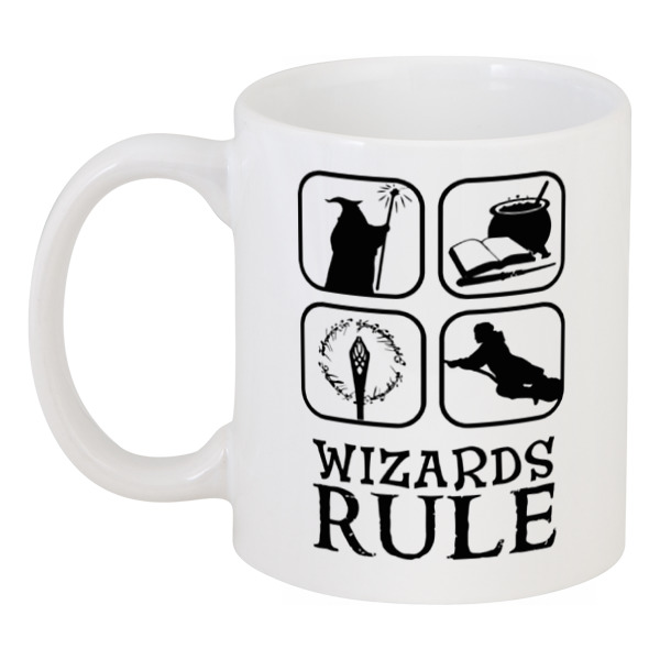 Кружка Printio Правила волшебников (властелин колец) 
Кружка Printio Правила волшебников (властелин колец)