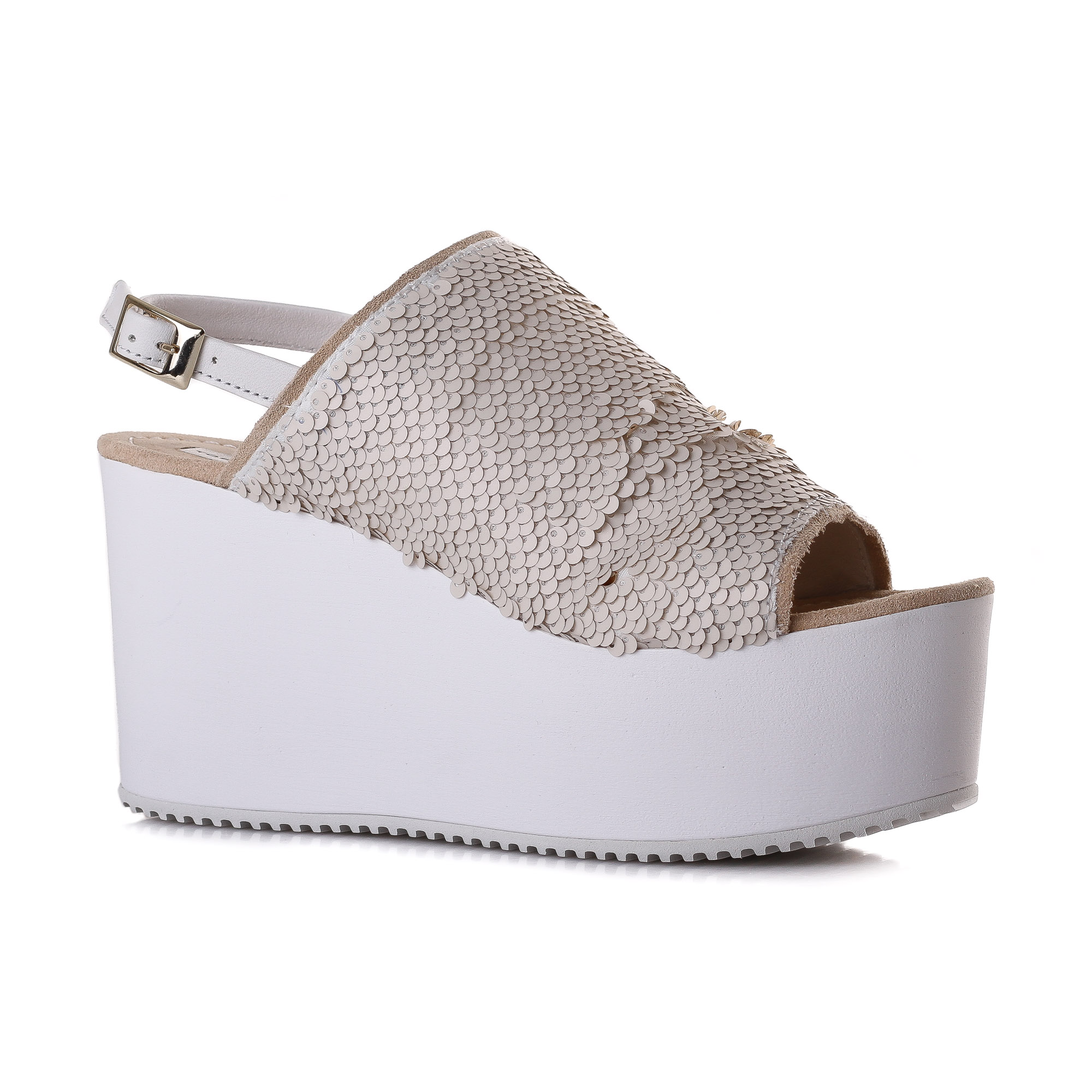 фото Босоножки женские tosca blu ss1620s386 бежевые 36 ru
