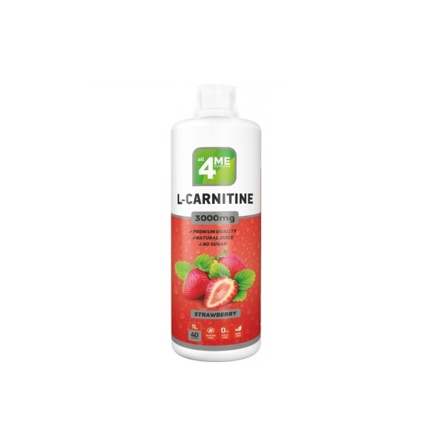 L-Carnitine concentrate 3000 4Me Nutrition 1000 мл Strawberry, L-Carnitine concentrate 3000
L-Carnitine concentrate 3000 4Me Nutrition 1000 мл Strawberry, L-Carnitine concentrate 3000