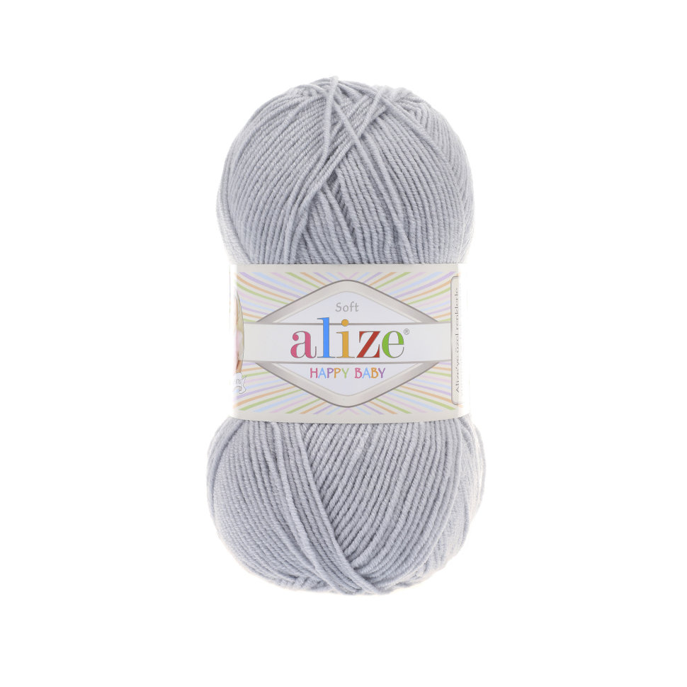 Пряжа ALIZE 'Happy Baby', 100г, 350м (акрил, полиамид) (402 зимнее небо), 5 мотков, Happy Baby
Пряжа ALIZE 'Happy Baby', 100г, 350м (акрил, полиамид) (402 зимнее небо), 5 мотков, Happy Baby