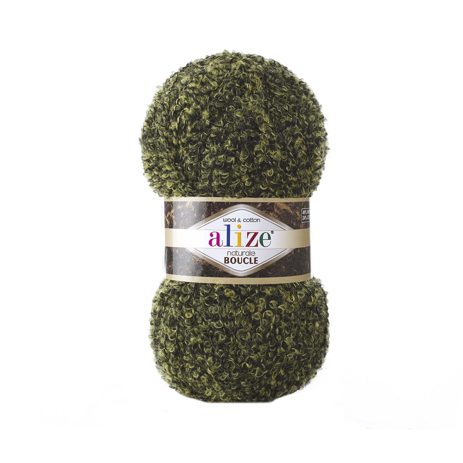 Пряжа ALIZE "Naturale Boucle", 200 метров, 5 мотков по 100 грамм, цвет: 6044 зеленый ( 5)
Пряжа ALIZE "Naturale Boucle", 200 метров, 5 мотков по 100 грамм, цвет: 6044 зеленый ( 5)
