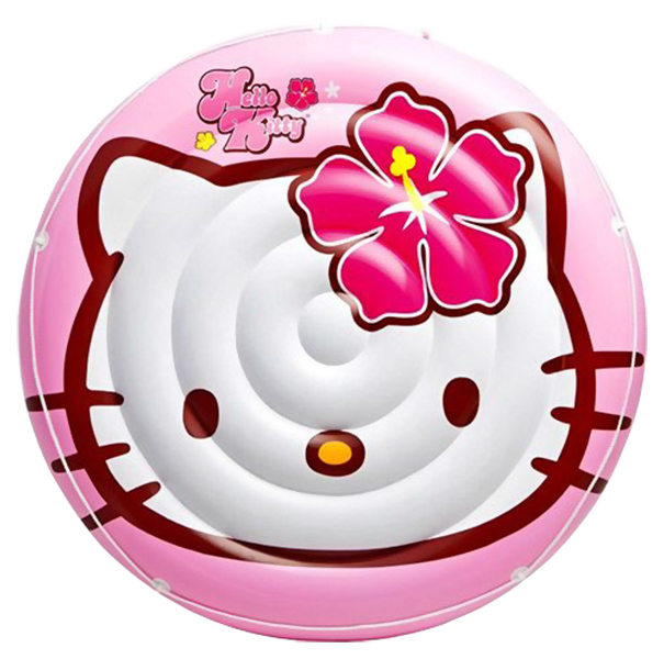 фото Надувной матрас intex 56513 hello kitty 137 х 137 см
