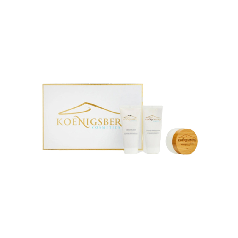 Набор Koenigsberg Cosmetics Amber Gift Set скраб 90 мл+маска 90 мл+крем для лица 50 мл
Набор Koenigsberg Cosmetics Amber Gift Set скраб 90 мл+маска 90 мл+крем для лица 50 мл