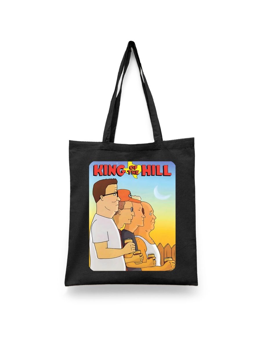 Шоппер унисекс Каждому Своё Царь горы/King of the Hill MUCG10, черный, Царь горы/King of the Hill MUCG10
Шоппер унисекс Каждому Своё Царь горы/King of the Hill MUCG10, черный, Царь горы/King of the Hill MUCG10