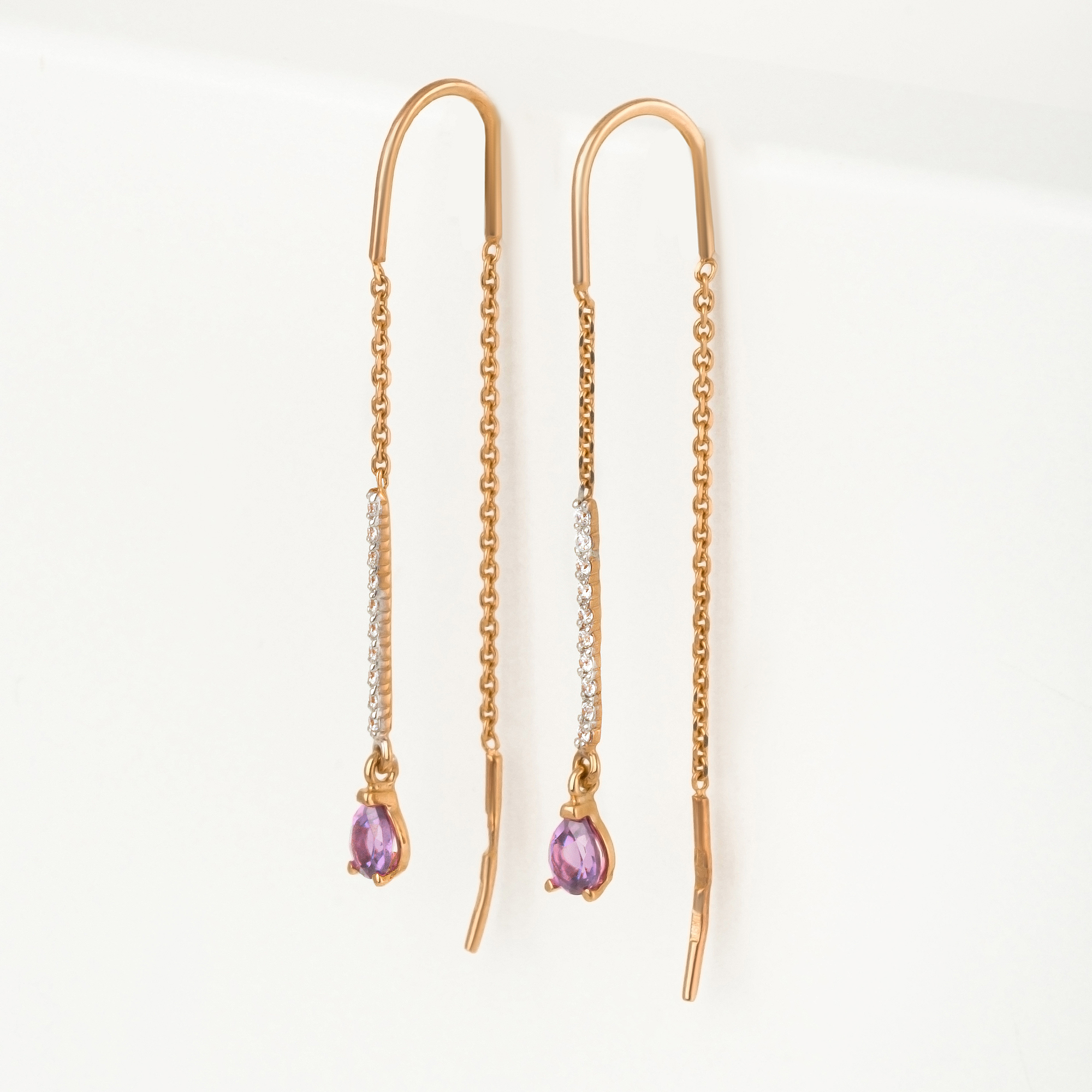 Серьги женские из золота НАШЕ ЗОЛОТО НЮ09373112010050013ам, аметист/фианит, НЮ09373112010050013ам
Серьги женские из золота НАШЕ ЗОЛОТО НЮ09373112010050013ам, аметист/фианит, НЮ09373112010050013ам