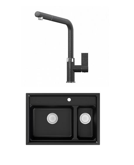 Комплект кухонная мойка Granula Kitchen Space KS-7302 шварц + смеситель Granula GR-2502 шв, Kitchen Space KS-7302
Комплект кухонная мойка Granula Kitchen Space KS-7302 шварц + смеситель Granula GR-2502 шв, Kitchen Space KS-7302