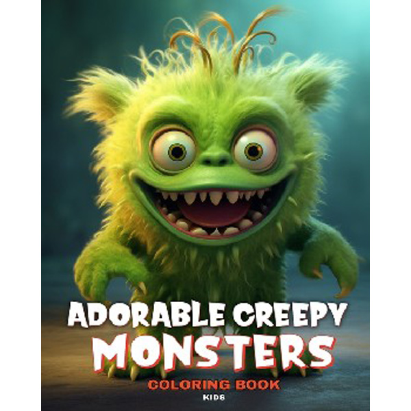 Adorable Creepy Monsters Coloring Book for Kids: Spooky & Cute Coloring Pages for K...
Adorable Creepy Monsters Coloring Book for Kids: Spooky & Cute Coloring Pages for K...