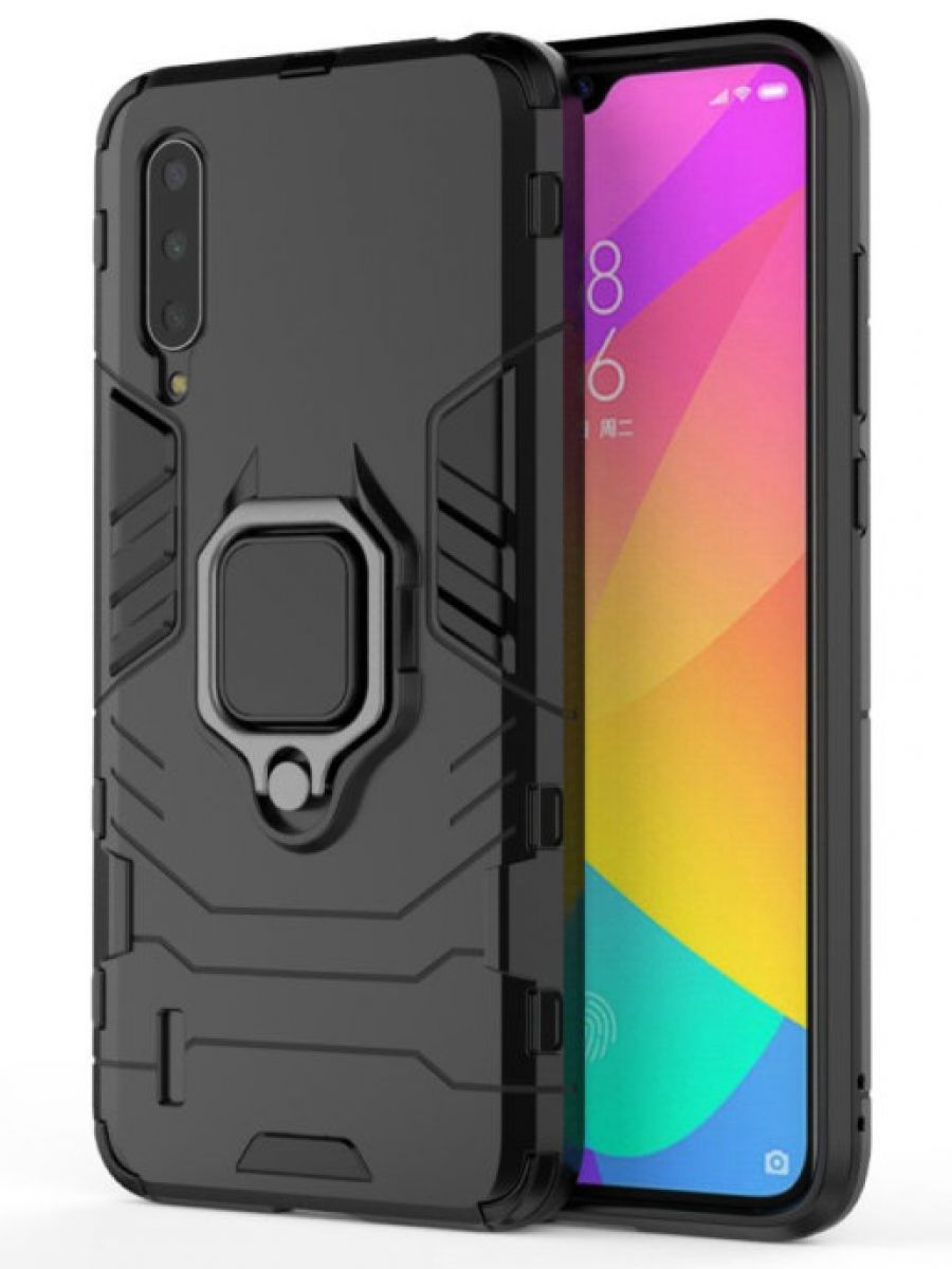 Brodef Ring Противоударный чехол с кольцом для Xiaomi Mi 9 Lite Черный
Brodef Ring Противоударный чехол с кольцом для Xiaomi Mi 9 Lite Черный