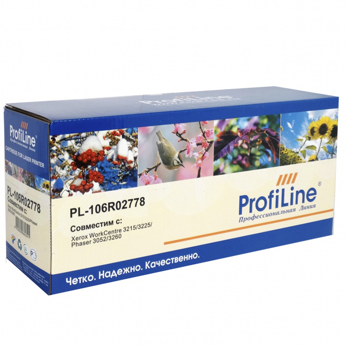 Картридж ProfiLine PL-106R02778 для Xerox WorkCentre 3052/3215/3225/3260 (3000стр), Черный
Картридж ProfiLine PL-106R02778 для Xerox WorkCentre 3052/3215/3225/3260 (3000стр), Черный