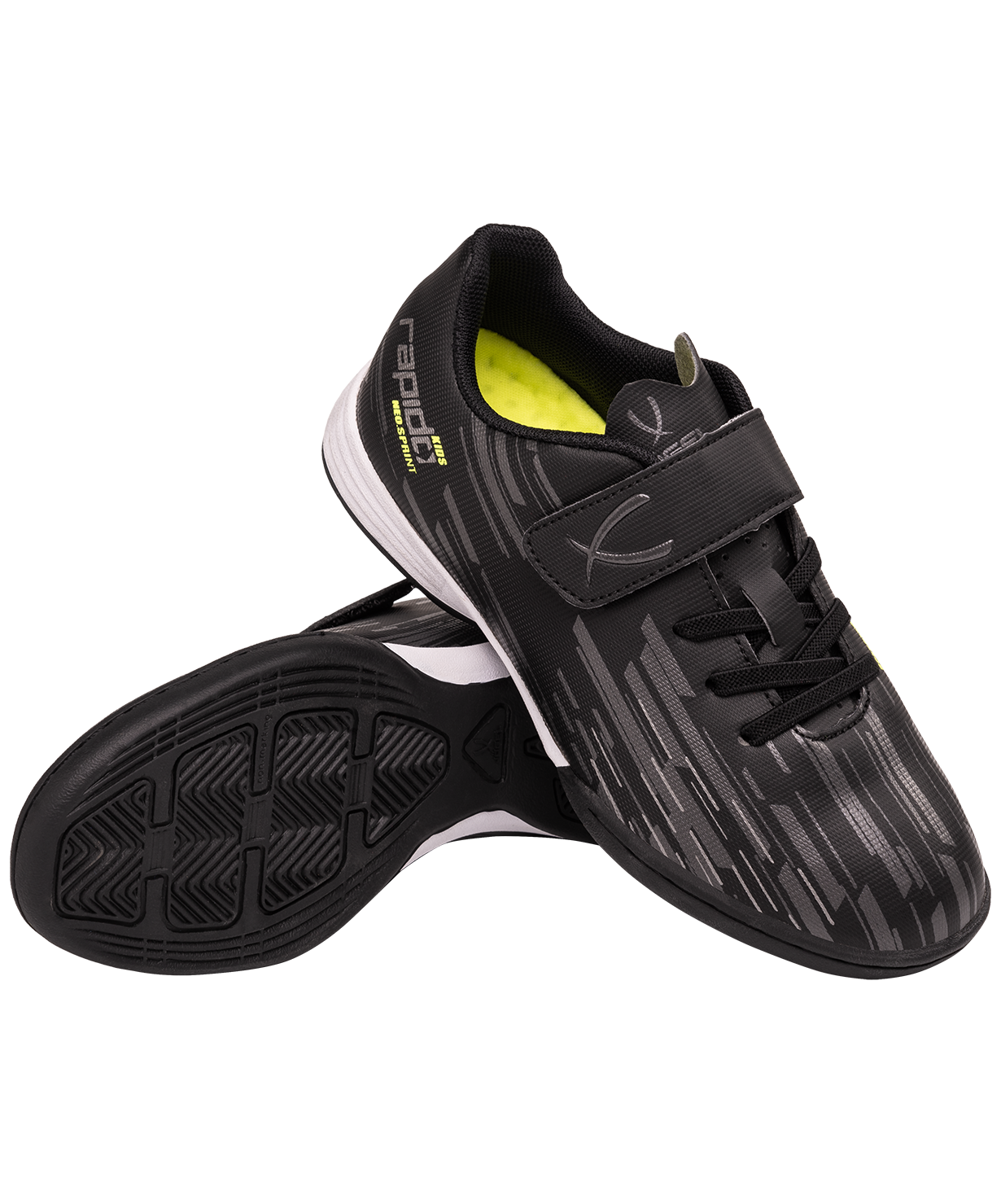 фото Бутсы зальные j?gel rapido черный, jsh101-k (р. 36) nobrand