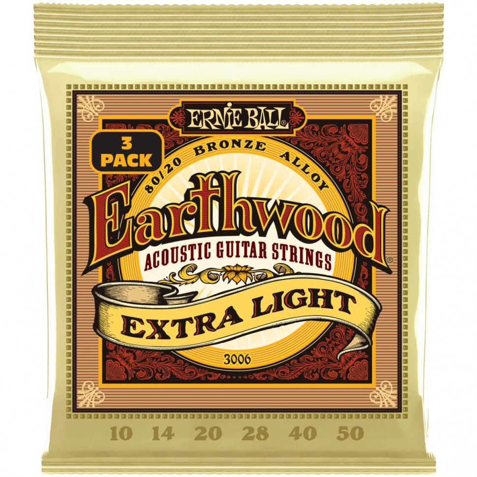 Набор из 3х комплектов струн ERNIE BALL 3006 Earthwood 80/20 Bronze Extra Light 3 Pack, 3006 Earthwood 80/20 Bronze Extra Light 3 Pack
Набор из 3х комплектов струн ERNIE BALL 3006 Earthwood 80/20 Bronze Extra Light 3 Pack, 3006 Earthwood 80/20 Bronze Extra Light 3 Pack