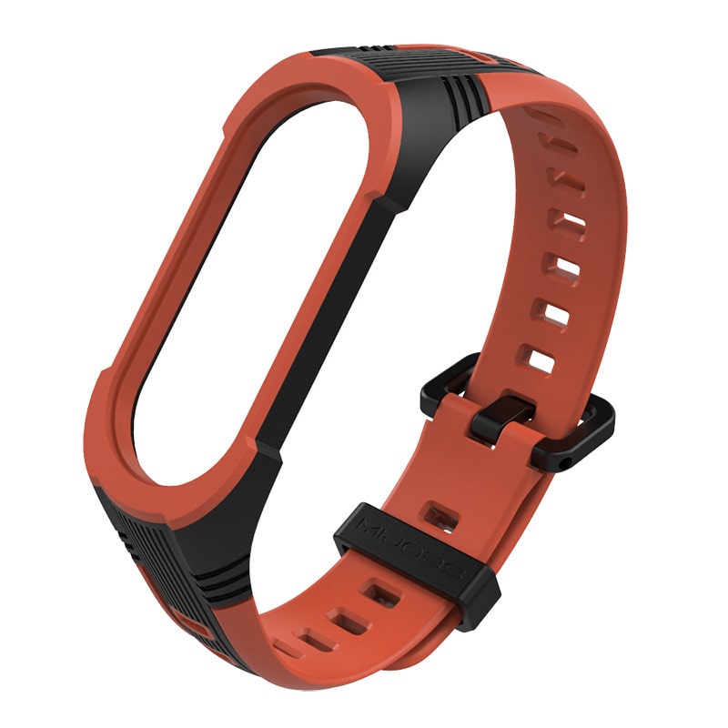 Ремешок Mijobs Silica Gel-Color для Xiaomi Mi Band 5 / Mi Band 5 NFC (кирпичный/черный), Silica Gel-Color
Ремешок Mijobs Silica Gel-Color для Xiaomi Mi Band 5 / Mi Band 5 NFC (кирпичный/черный), Silica Gel-Color