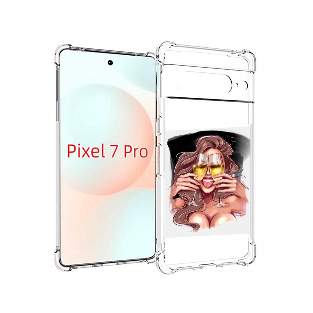 Чехол Mypads Любительница-Шампанского-Модель Женский Для Google Pixel 7 Pro, Прозрачный, Tocco
Чехол Mypads Любительница-Шампанского-Модель Женский Для Google Pixel 7 Pro, Прозрачный, Tocco