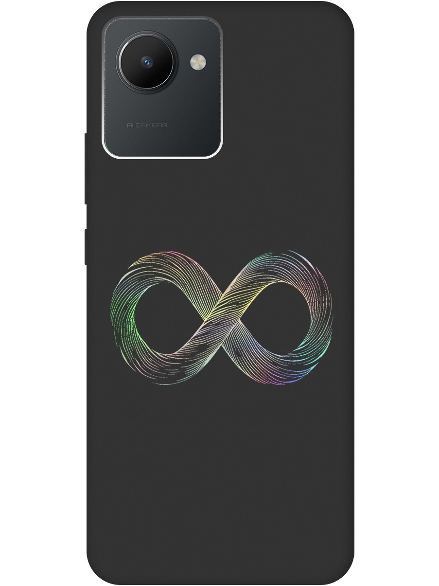 Силиконовый чехол на Realme C30 с принтом "Знак бесконечность" матовый черный, Черный;серебристый, 766400261
Силиконовый чехол на Realme C30 с принтом "Знак бесконечность" матовый черный, Черный;серебристый, 766400261