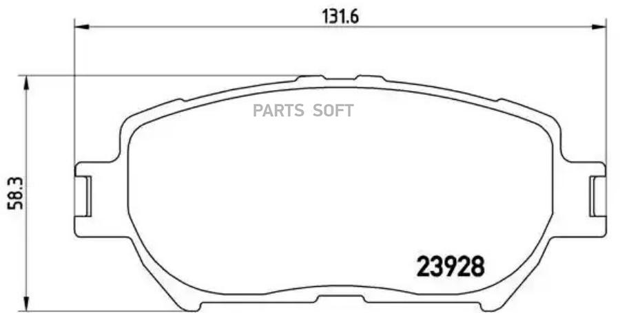 Колодки торм.пер. TOYOTA Camry (V20) 3.0 V6 08/96-11/01/(V30) 2.4/3.0/V6/VVT-i 11/0 BREMBO
Колодки торм.пер. TOYOTA Camry (V20) 3.0 V6 08/96-11/01/(V30) 2.4/3.0/V6/VVT-i 11/0 BREMBO