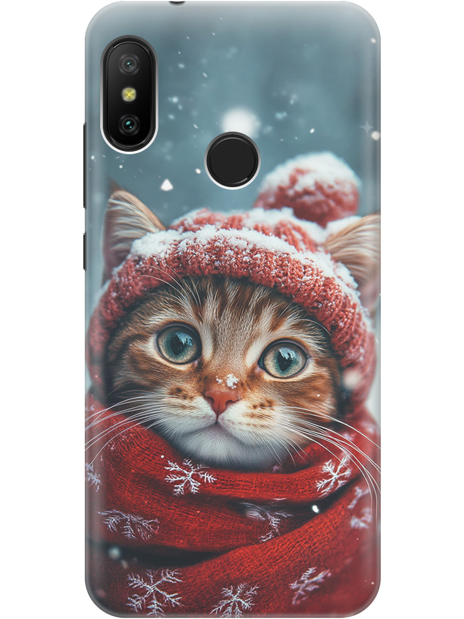 Силиконовый чехол на Xiaomi Mi A2 Lite/Redmi 6 Pro с принтом "Котик и снегопад", Прозрачный;белый;желтый;красный;синий, 718586912
Силиконовый чехол на Xiaomi Mi A2 Lite/Redmi 6 Pro с принтом "Котик и снегопад", Прозрачный;белый;желтый;красный;синий, 718586912