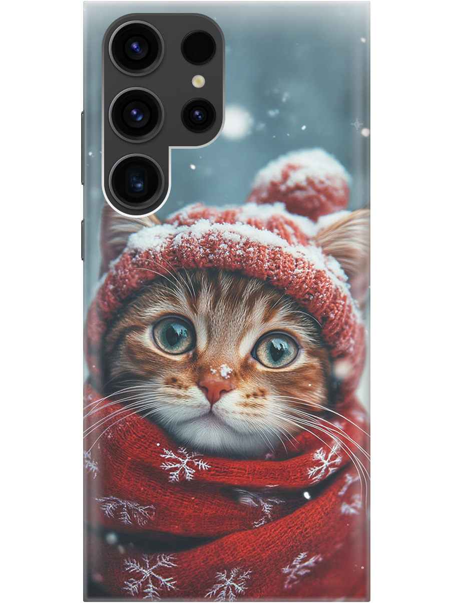 Силиконовый чехол на Samsung Galaxy S23 Ultra с принтом "Котик и снегопад", Прозрачный;белый;желтый;красный;синий, 767959412
Силиконовый чехол на Samsung Galaxy S23 Ultra с принтом "Котик и снегопад", Прозрачный;белый;желтый;красный;синий, 767959412