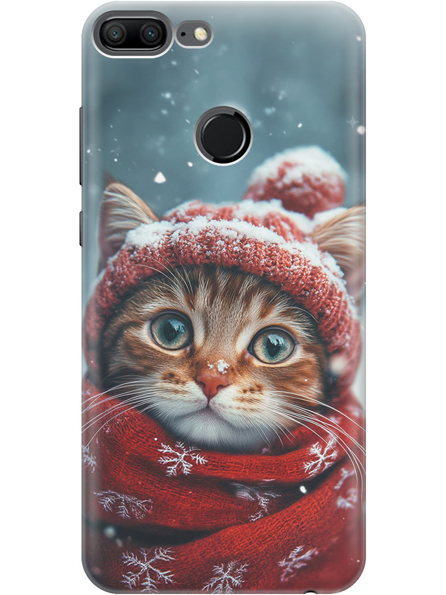 Силиконовый чехол на Honor 9 Lite с принтом "Котик и снегопад", Прозрачный;белый;желтый;красный;синий, 717568412
Силиконовый чехол на Honor 9 Lite с принтом "Котик и снегопад", Прозрачный;белый;желтый;красный;синий, 717568412
