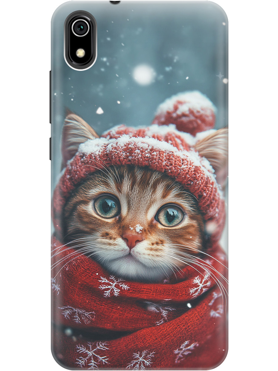 Силиконовый чехол на Xiaomi Redmi 7A с принтом "Котик и снегопад", Прозрачный;белый;желтый;красный;синий, 721424812
Силиконовый чехол на Xiaomi Redmi 7A с принтом "Котик и снегопад", Прозрачный;белый;желтый;красный;синий, 721424812