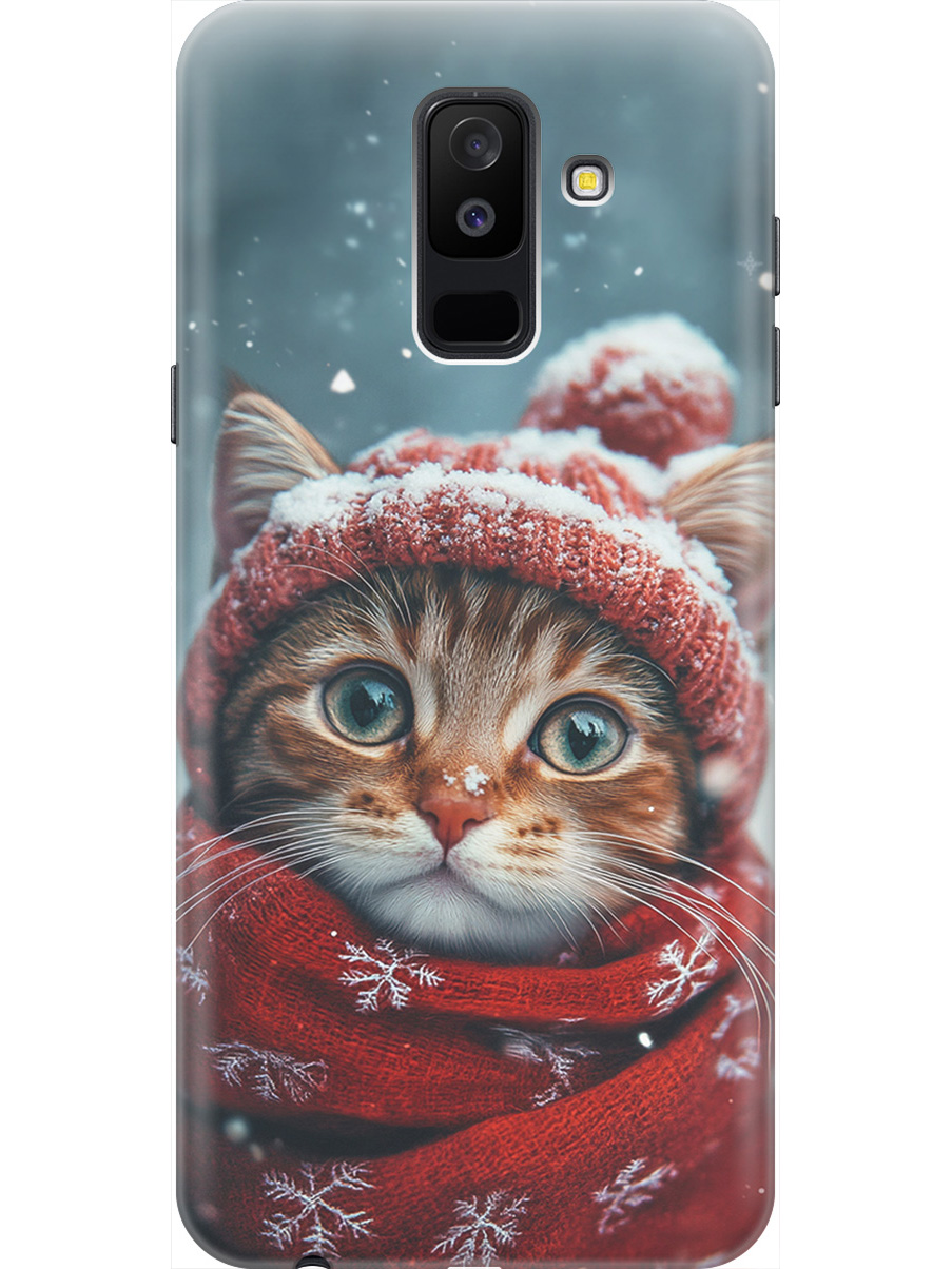 Силиконовый чехол на Samsung Galaxy A6+ (2018) с принтом "Котик и снегопад", Прозрачный;белый;желтый;красный;синий, 717872112
Силиконовый чехол на Samsung Galaxy A6+ (2018) с принтом "Котик и снегопад", Прозрачный;белый;желтый;красный;синий, 717872112