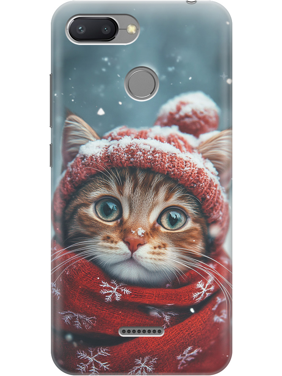 Силиконовый чехол на Xiaomi Redmi 6 с принтом "Котик и снегопад", Прозрачный;белый;желтый;красный;синий, 718587012
Силиконовый чехол на Xiaomi Redmi 6 с принтом "Котик и снегопад", Прозрачный;белый;желтый;красный;синий, 718587012