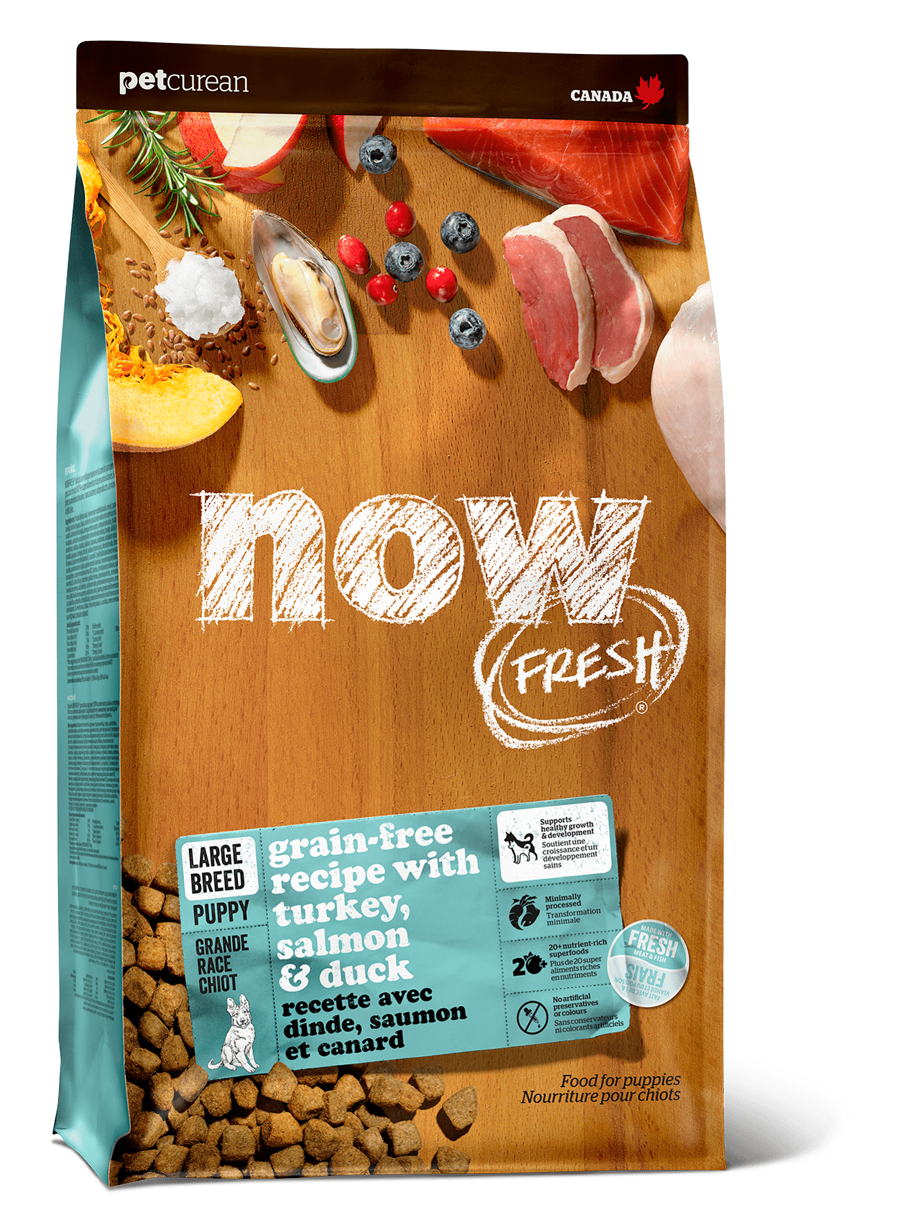 Сухой корм для щенков NOW FRESH для крупных пород, индейка, утка, овощи, 5,44кг, FRESH
Сухой корм для щенков NOW FRESH для крупных пород, индейка, утка, овощи, 5,44кг, FRESH
