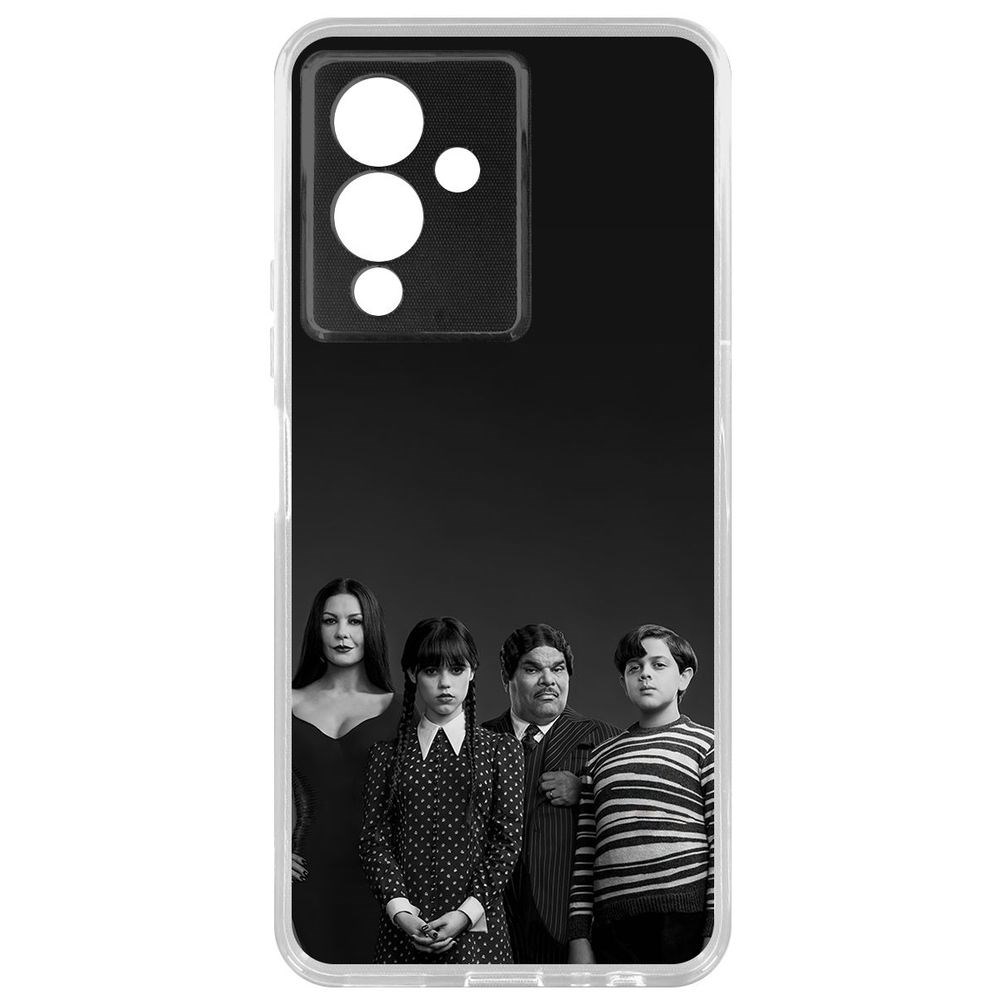 Чехол-накладка Кейс Уэнсдей Аддамс - Семейка Аддамс для Infinix Note 12 Pro 5G, Прозрачный
Чехол-накладка Кейс Уэнсдей Аддамс - Семейка Аддамс для Infinix Note 12 Pro 5G, Прозрачный
