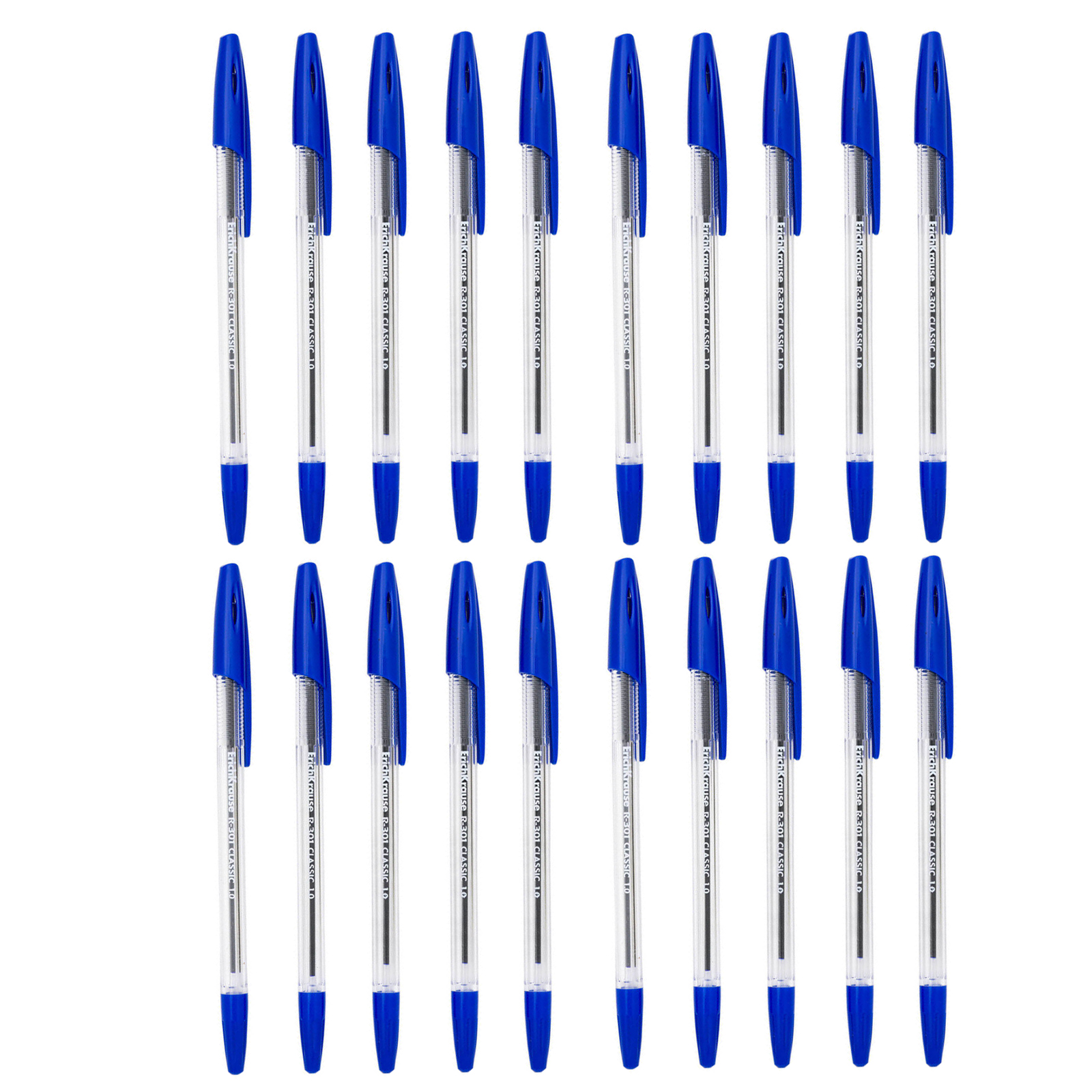 Набор ручек шариковых ErichKrause R-301 ErichKrause_Pen_20, синие, 0,5 мм, 20 шт., ErichKrause_Pen
Набор ручек шариковых ErichKrause R-301 ErichKrause_Pen_20, синие, 0,5 мм, 20 шт., ErichKrause_Pen