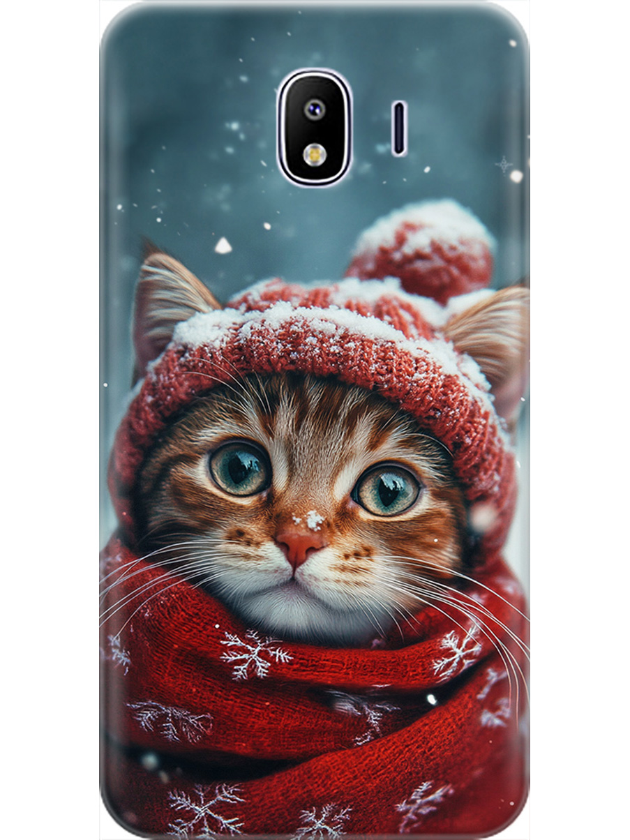 Силиконовый чехол на Samsung Galaxy J4 (2018) с принтом "Котик и снегопад", Прозрачный;белый;желтый;красный;синий, 718358912
Силиконовый чехол на Samsung Galaxy J4 (2018) с принтом "Котик и снегопад", Прозрачный;белый;желтый;красный;синий, 718358912