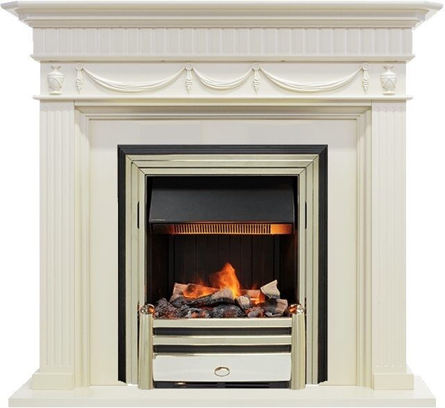 Электрокамин Dimplex Corfu (слоновая кость) с очагом Cavendish
Электрокамин Dimplex Corfu (слоновая кость) с очагом Cavendish