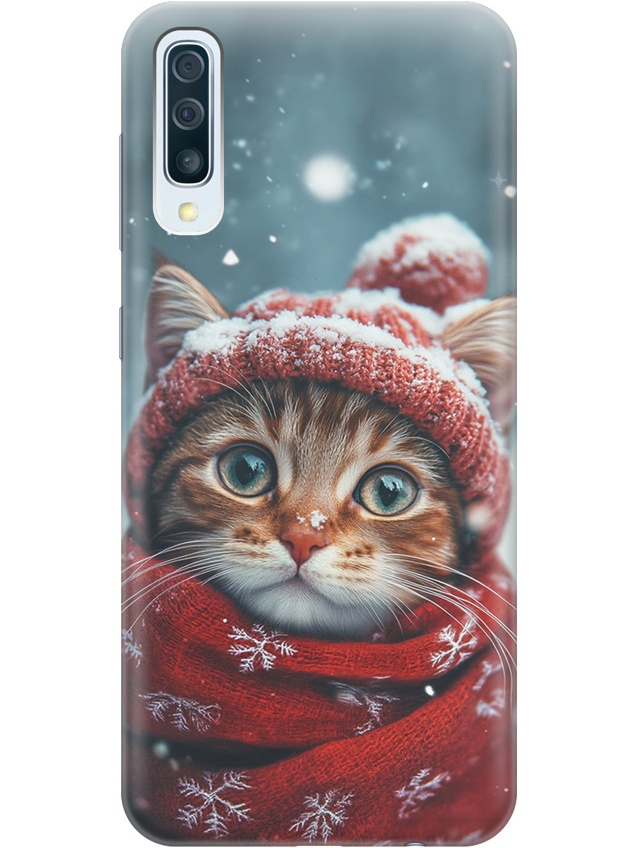 Силиконовый чехол на Samsung Galaxy A50 / A50s / A30s с принтом "Котик и снегопад", Прозрачный;белый;желтый;красный;синий, 720772212 
Силиконовый чехол на Samsung Galaxy A50 / A50s / A30s с принтом "Котик и снегопад", Прозрачный;белый;желтый;красный;синий, 720772212